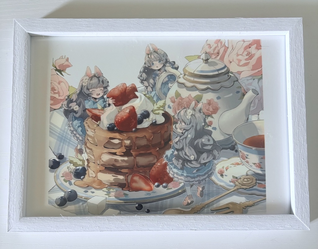 イラスト写真プリント(フレーム付き)