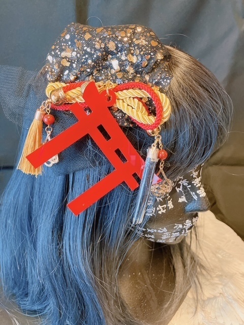 【異世界への鳥居】とおりゃんせヘアアクセサリー