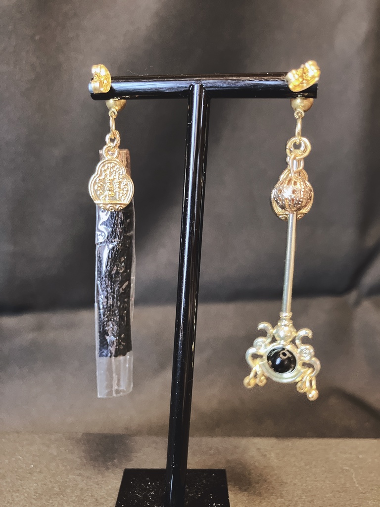 妖古堂耳飾り【錫杖耳飾り】