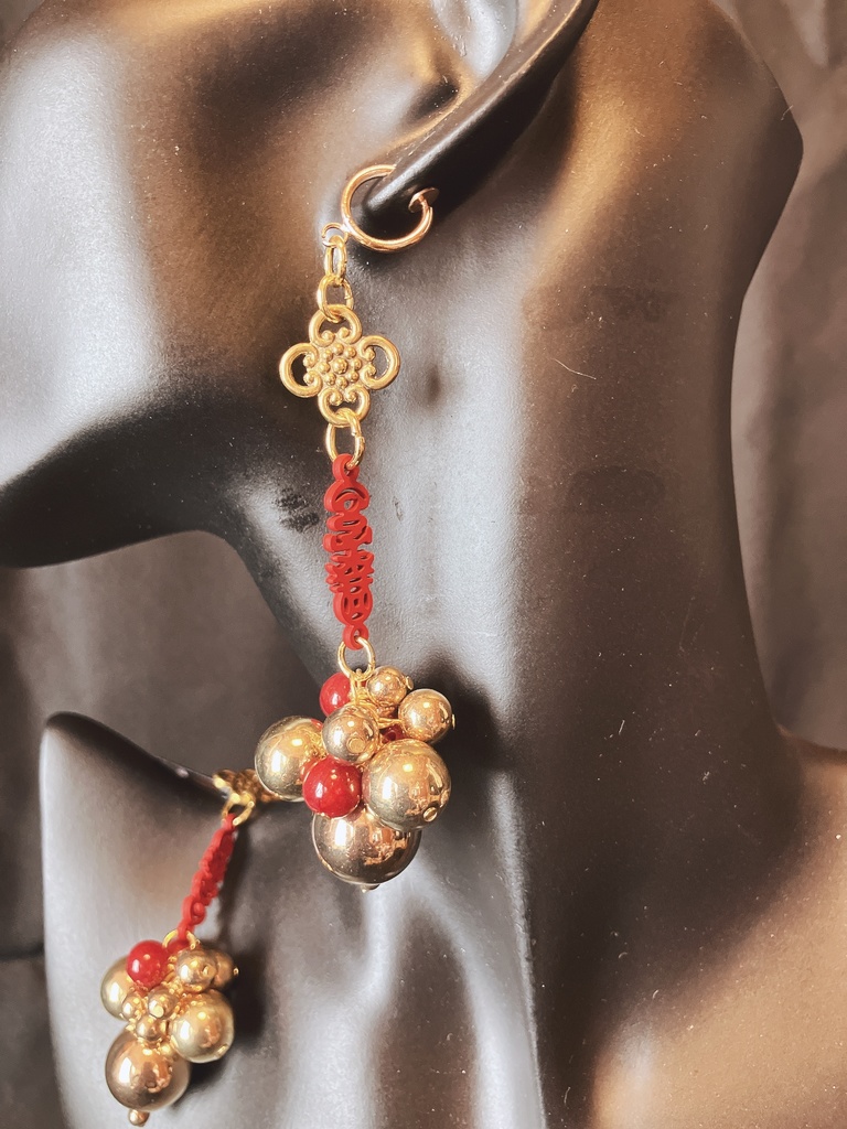 妖古耳飾り【妖神楽鈴】