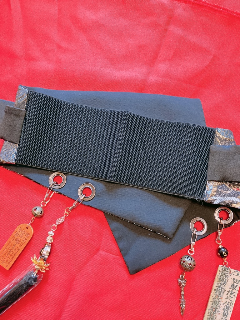 妖古アジアンゴシック着物ベルト