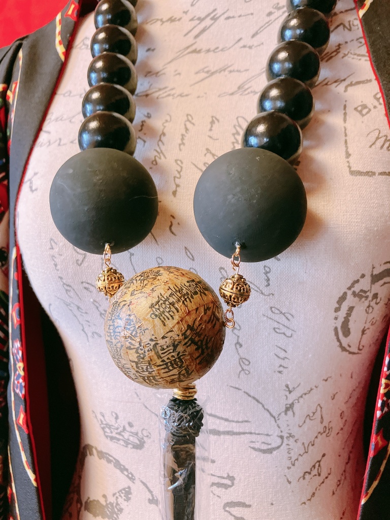 妖天狗の数珠首飾り(大玉)