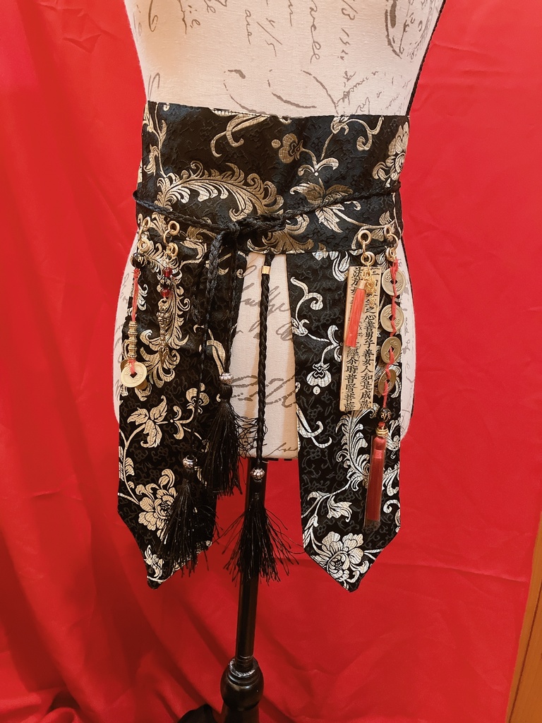 妖中華風帯紐ベルト