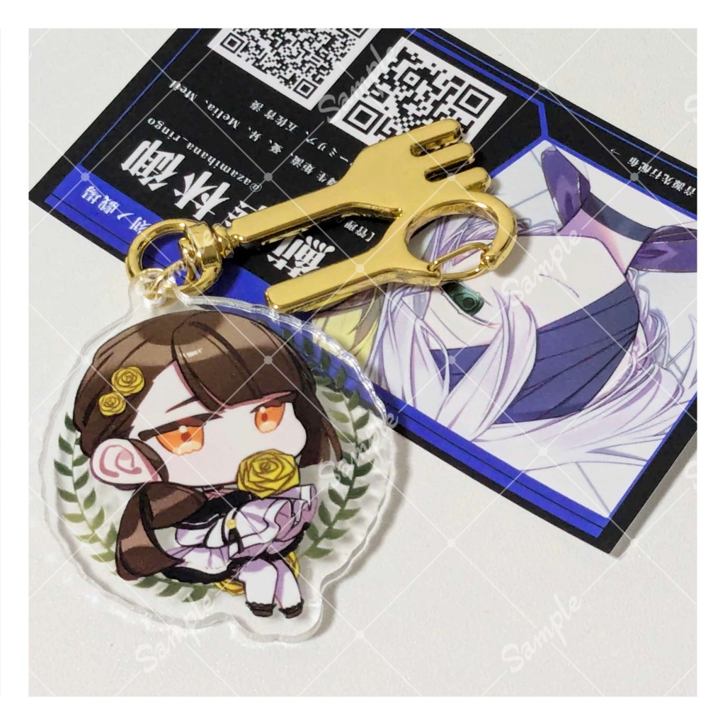 【UTAU】アクリルキーホルダー【刻ノ戯場】