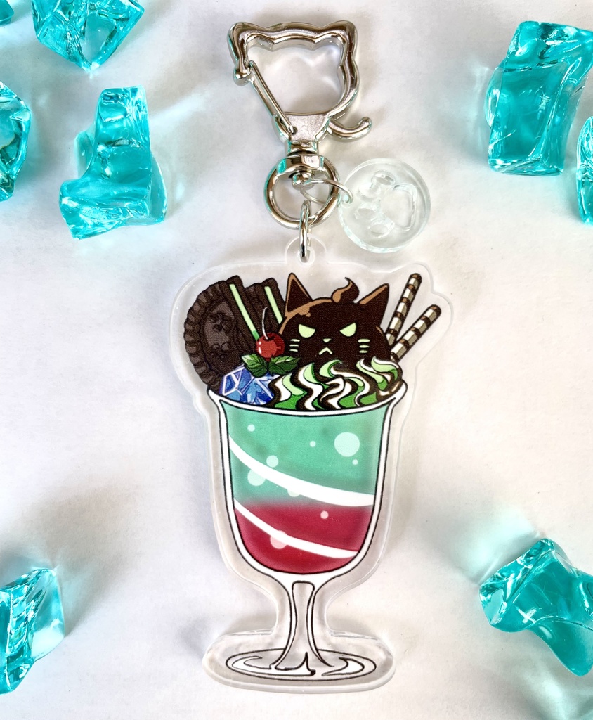 sylvix シルフェリ パフェアクリルキーホルダーセット