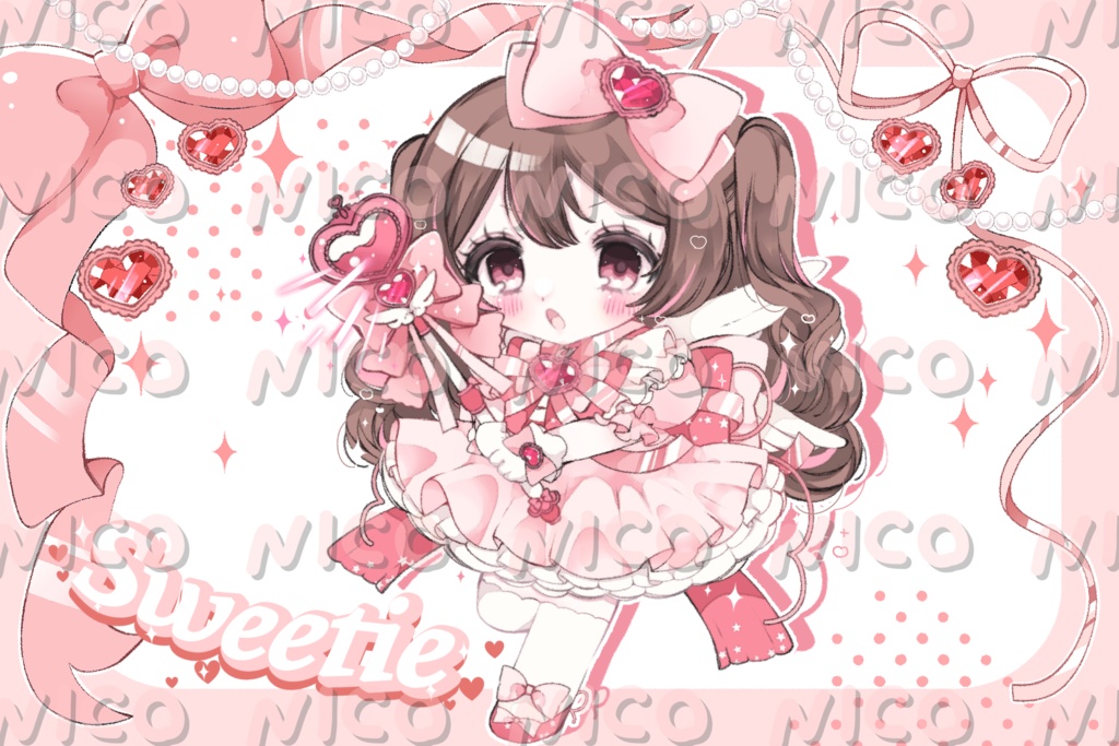 魔法使いちみにこポストカード