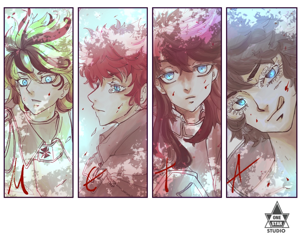 DEATH×TINY「アクリルキーホルダー」原画