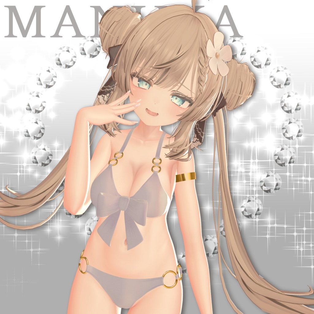 【フルパック販売】Holtemeck♡DecoBikini(ホルターネック♡デコビキニ)