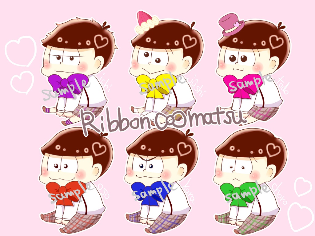 りぼん松さん缶バッジ*カラ松