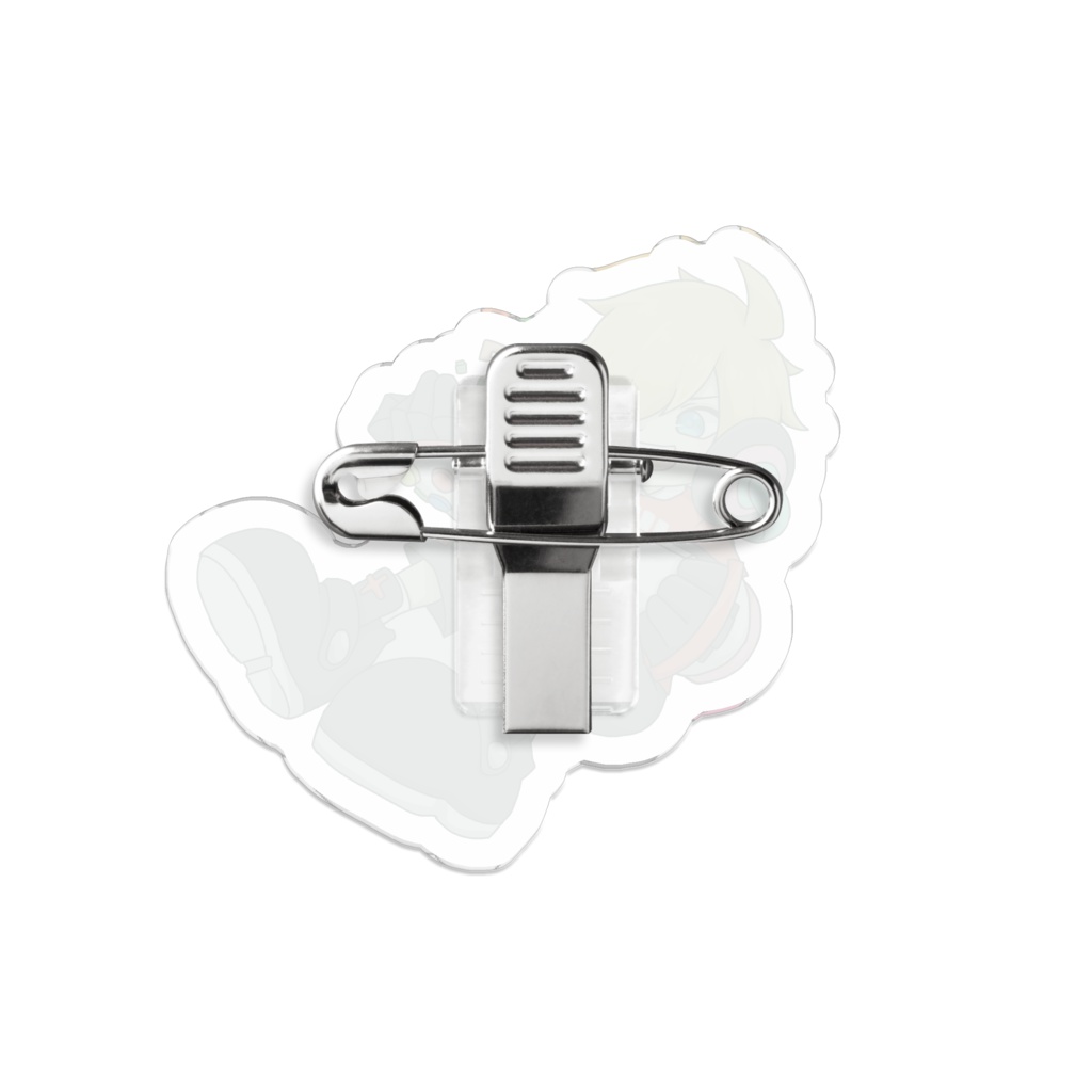 十文字アタリ アクリルバッジ