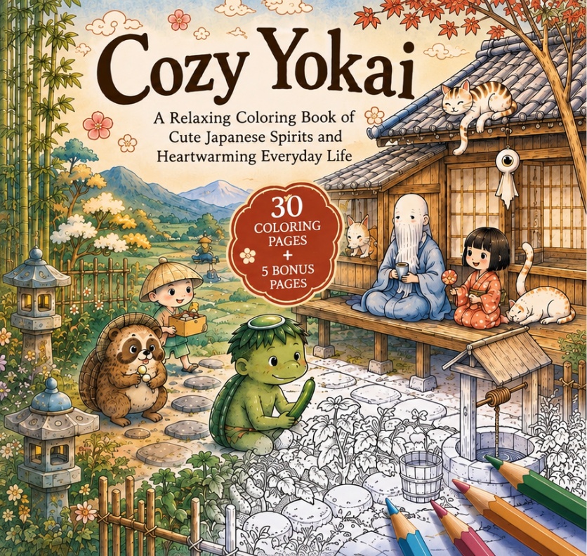 Cozy Yokaiーお仕事頑張る！キュートな妖怪たち