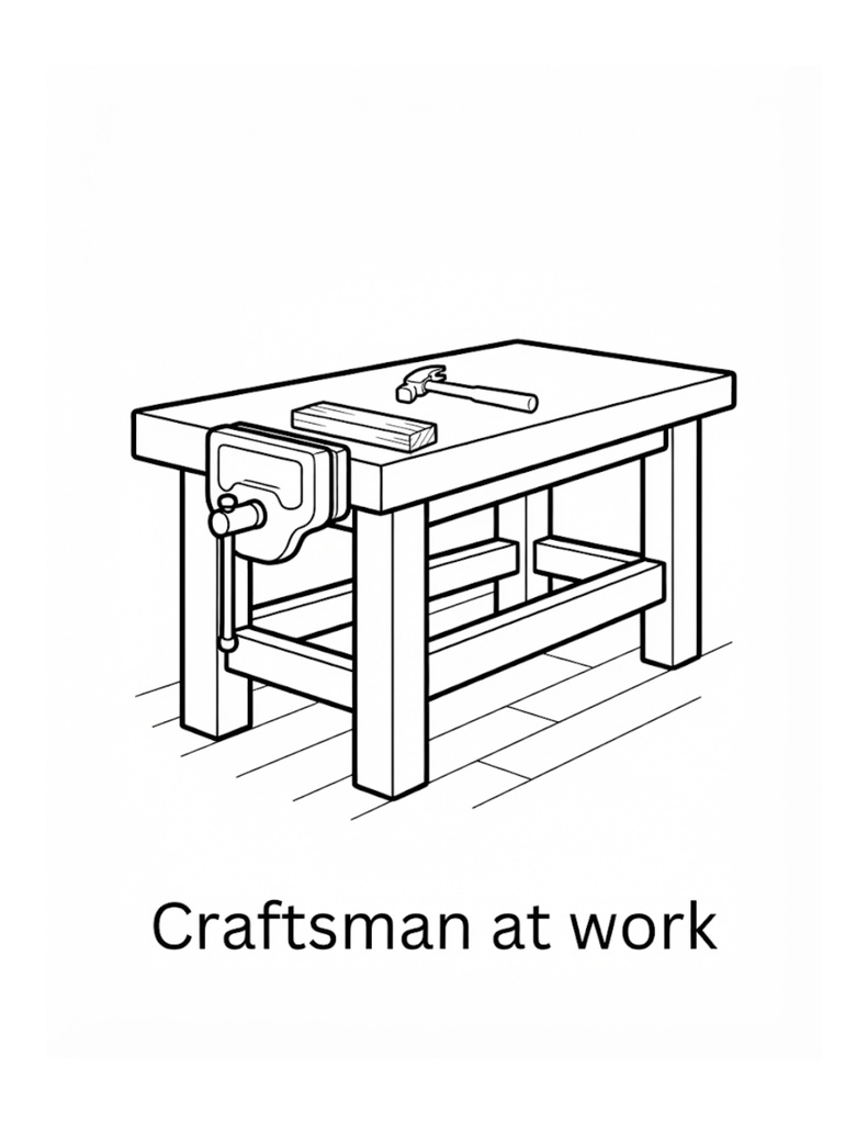 大人のための塗り絵ー癒しのひととき(Nostalgic Scenes and Tools)