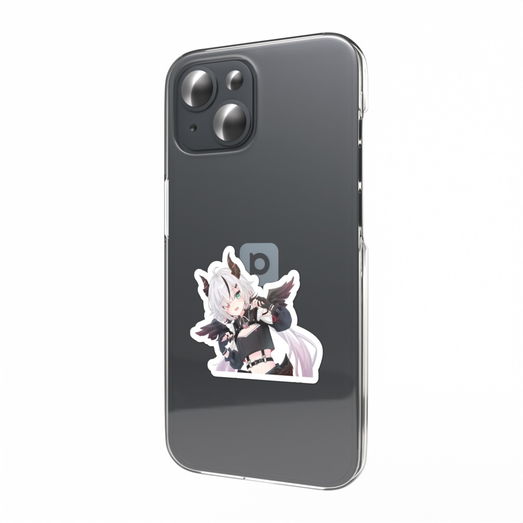 叶方よみ 誕生日ステッカー 羽あり