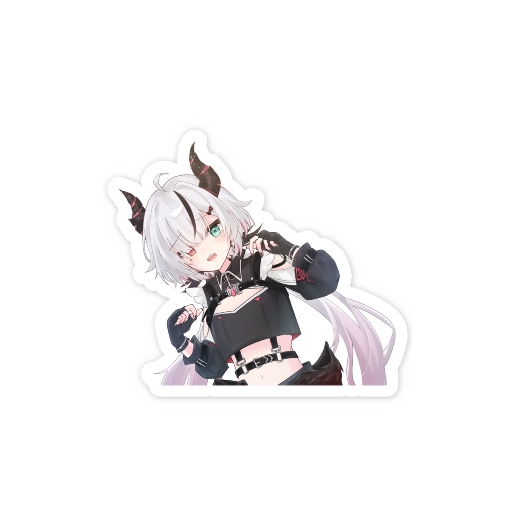 叶方よみ 誕生日ステッカー 羽なし