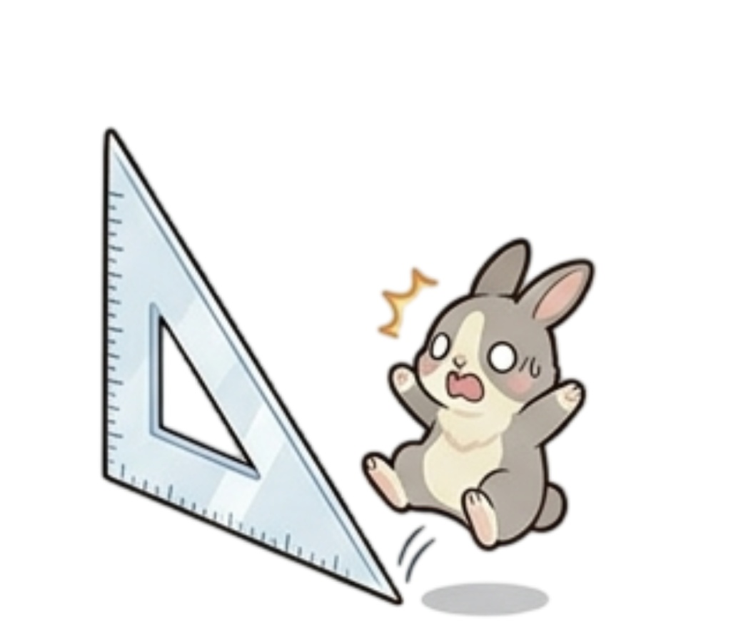 うさぎの文房具じかん|ハチワレうさぎのデジタルアイコンセット