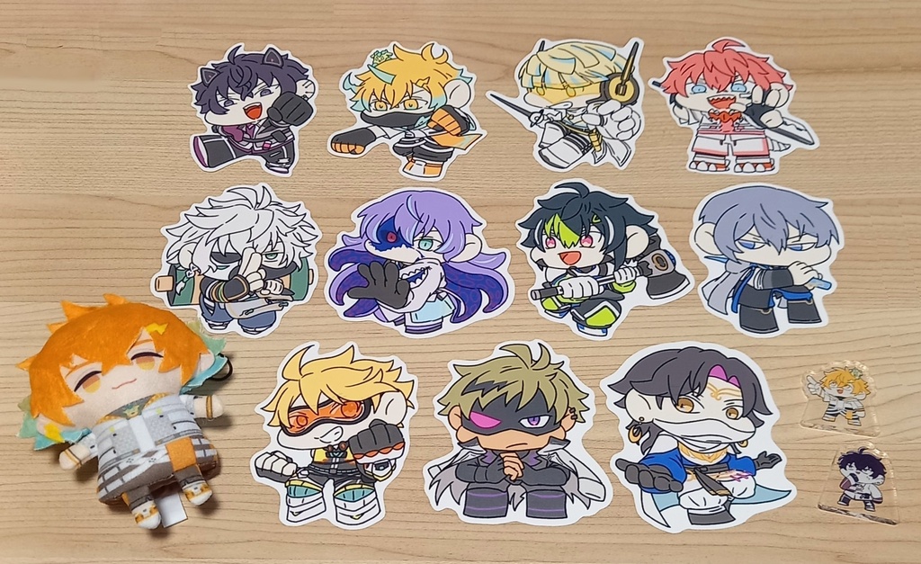 HEROSシール(19枚)セット