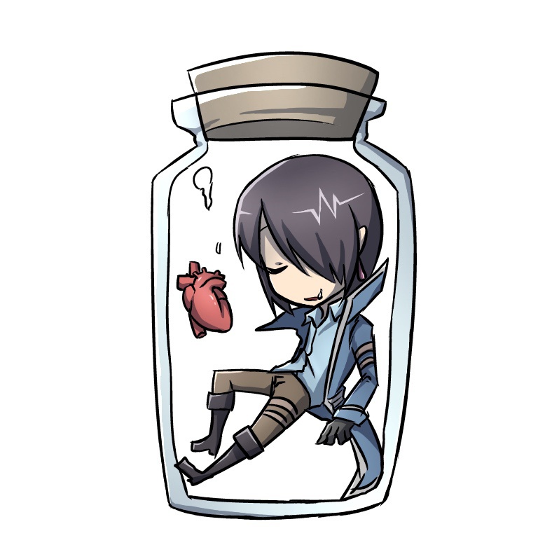 瓶詰めキーホルダー