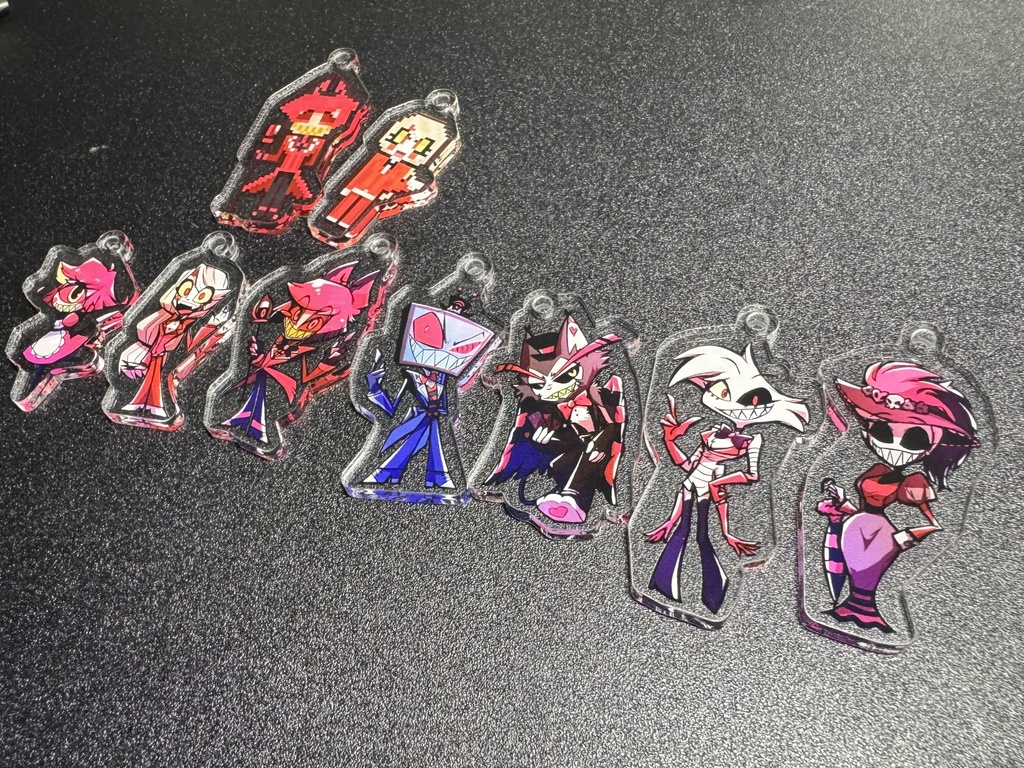 はずびん!両面ストラップ