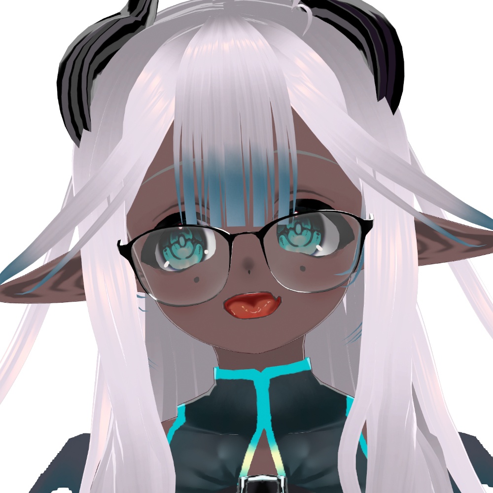 【VRoid・VRM】困ったなぁ×サキュバス「サキュちゃん004」オリジナル3Dモデル