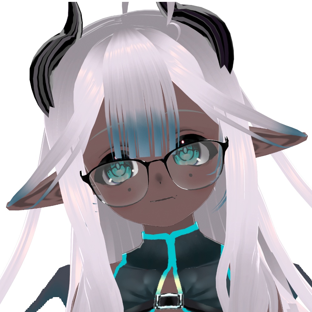 【VRoid・VRM】困ったなぁ×サキュバス「サキュちゃん004」オリジナル3Dモデル