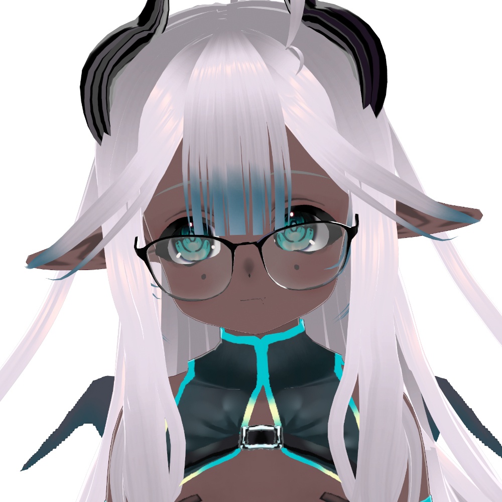 【VRoid・VRM】困ったなぁ×サキュバス「サキュちゃん004」オリジナル3Dモデル