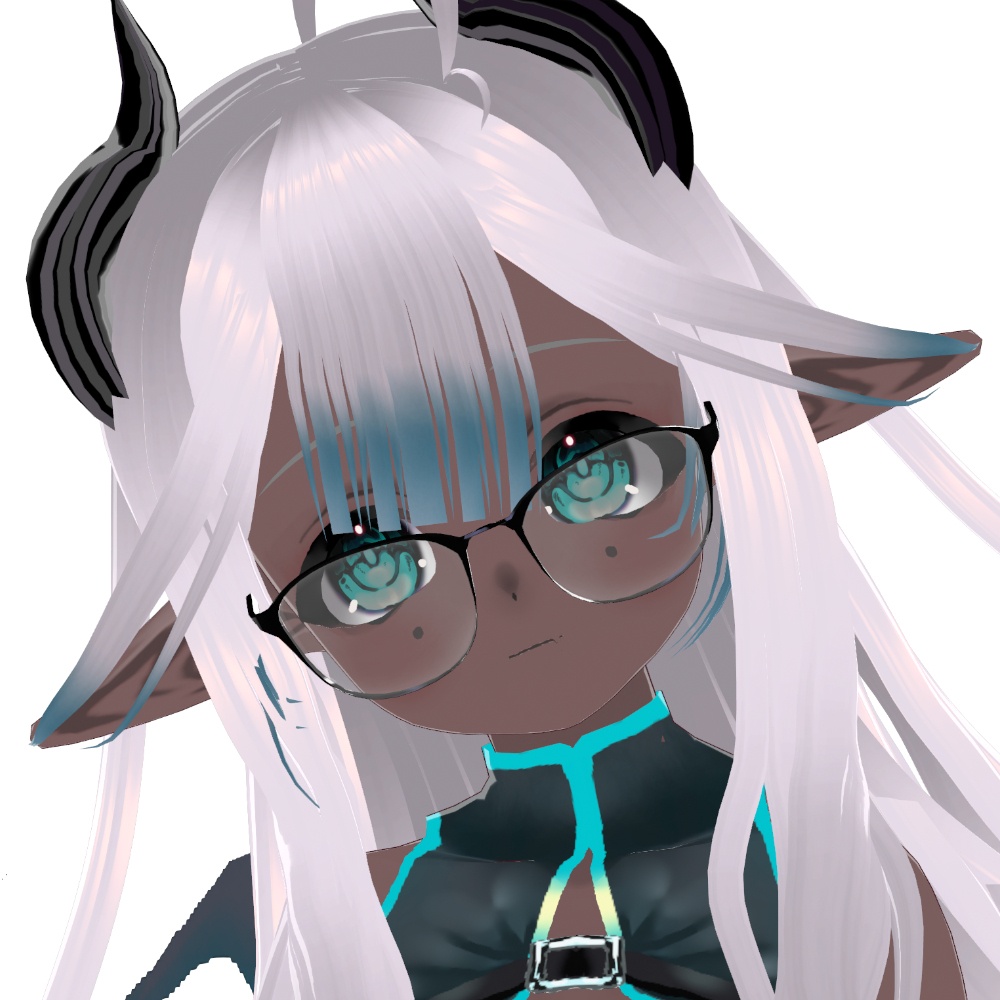 【VRoid・VRM】困ったなぁ×サキュバス「サキュちゃん004」オリジナル3Dモデル