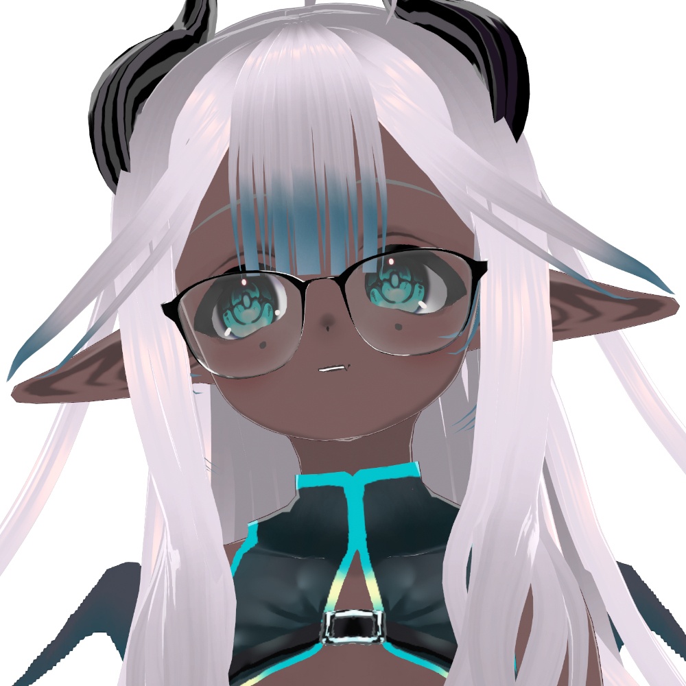 【VRoid・VRM】困ったなぁ×サキュバス「サキュちゃん004」オリジナル3Dモデル