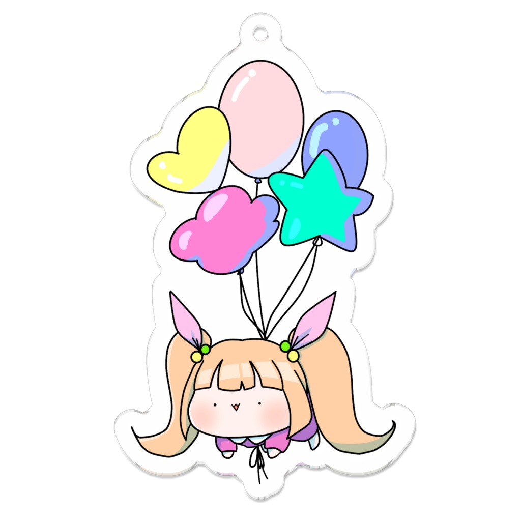 眠宮べる-生誕祭記念アクリルキーホルダー　7cm