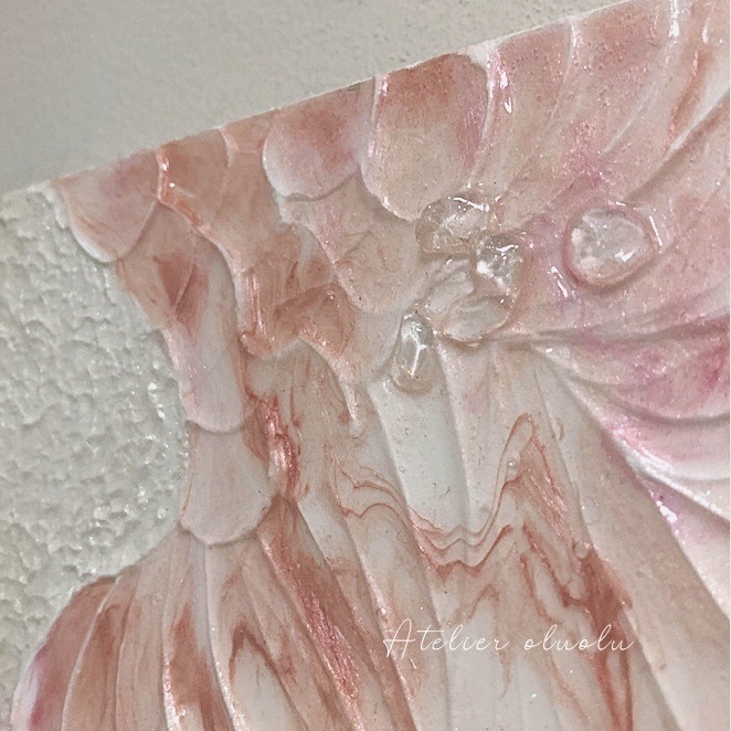 #5 インテリアパネル テクスチャーアート 原画 アクリル画 現代アート