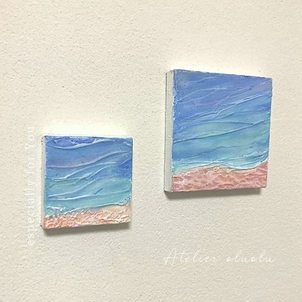 #11 インテリアパネル テクスチャーアート 原画 アクリル画 現代アート