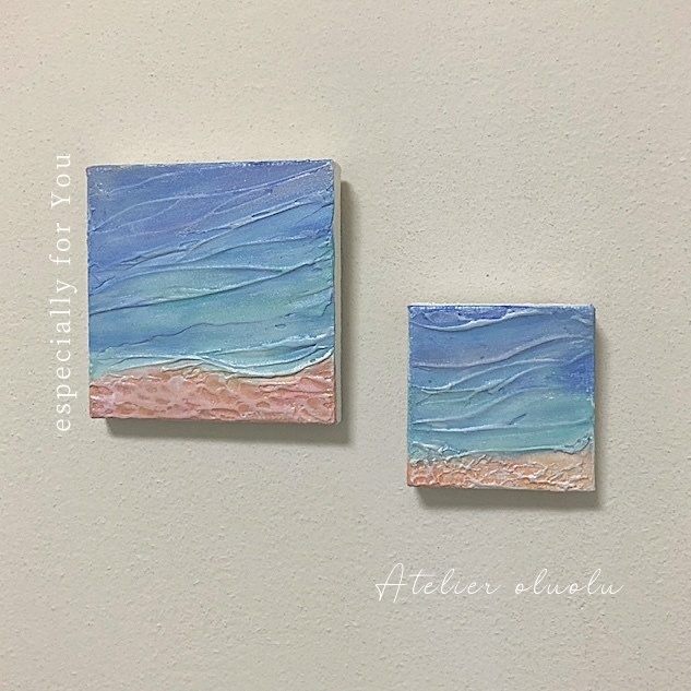 #11 インテリアパネル テクスチャーアート 原画 アクリル画 現代アート