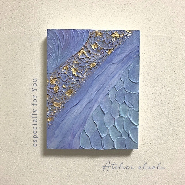 #12 インテリアパネル テクスチャーアート 原画 アクリル画 現代アート