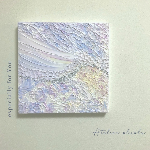 #17 インテリアパネル テクスチャーアート 原画 アクリル画 現代アート