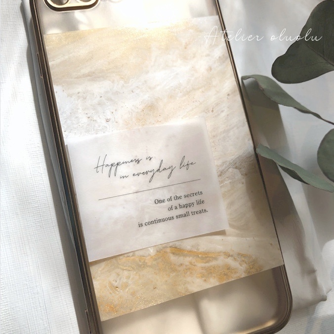 #2 アートシート スマホケース用 インナーシート 原画 アクリル画(送料込)