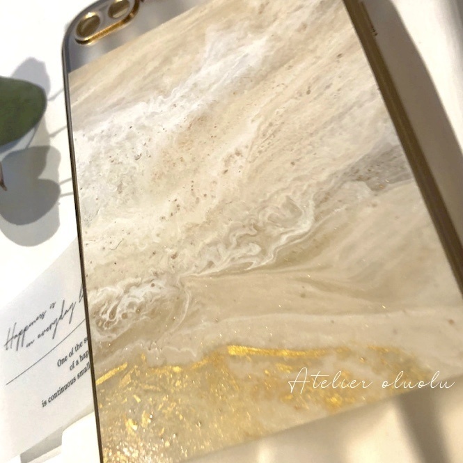 #2 アートシート スマホケース用 インナーシート 原画 アクリル画(送料込)