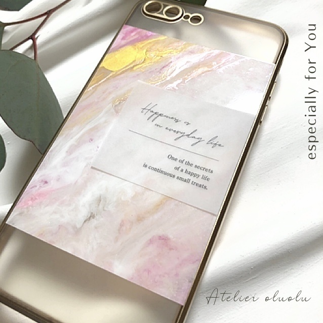 #5 アートシート スマホケース用 インナーシート 原画 アクリル画(送料込)