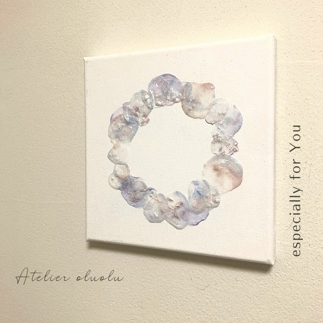 #21 インテリアパネル テクスチャーアート 原画 アクリル画 現代アート