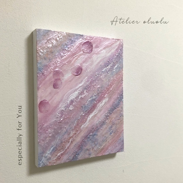 #25 インテリアパネル テクスチャーアート 原画 アクリル画 現代アート