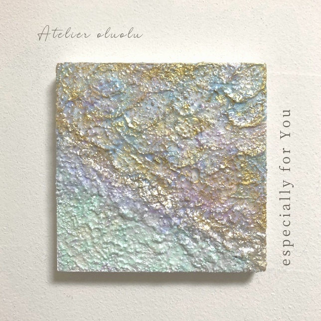 #26 インテリアパネル テクスチャーアート 原画 アクリル画 現代アート