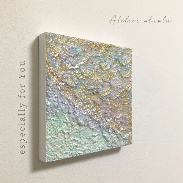 #26 インテリアパネル テクスチャーアート 原画 アクリル画 現代アート