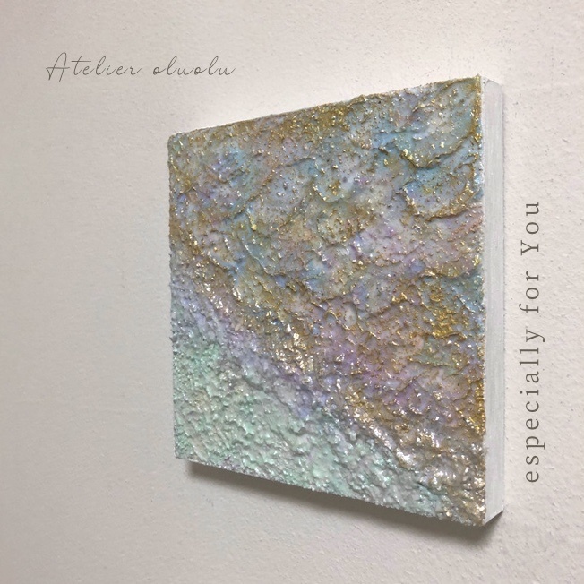 #26 インテリアパネル テクスチャーアート 原画 アクリル画 現代アート