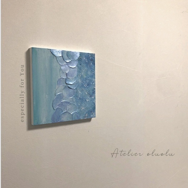 #27 インテリアパネル テクスチャーアート 原画 アクリル画 現代アート