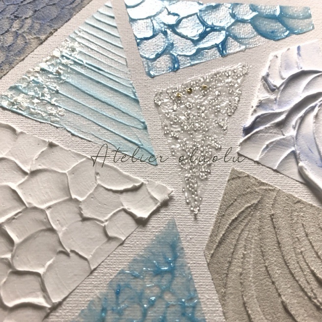 #34 インテリアパネル テクスチャーアート 原画 アクリル画 現代アート