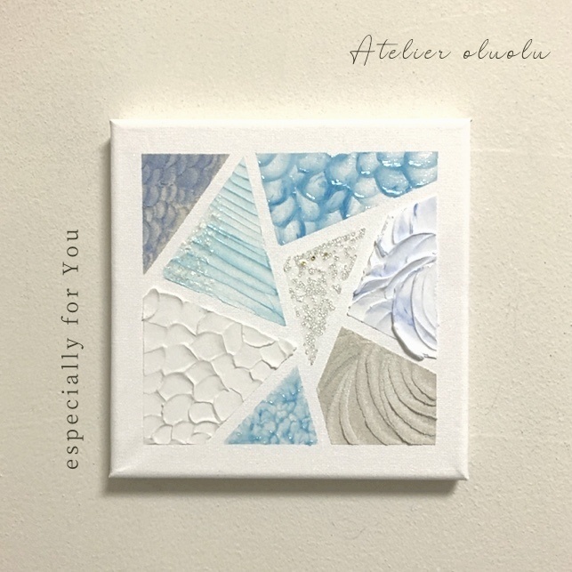 #34 インテリアパネル テクスチャーアート 原画 アクリル画 現代アート