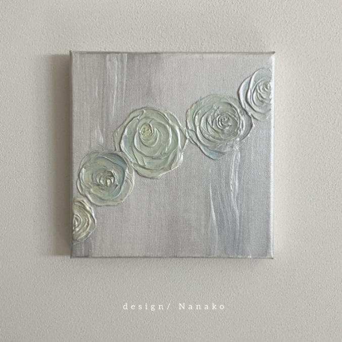 #68 インテリアパネル テクスチャーアート 原画 アクリル画 モダンアート