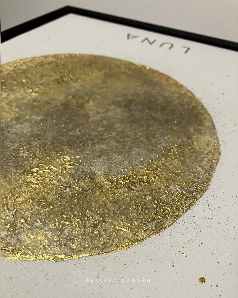 LUNA インテリアフレーム テクスチャーアート