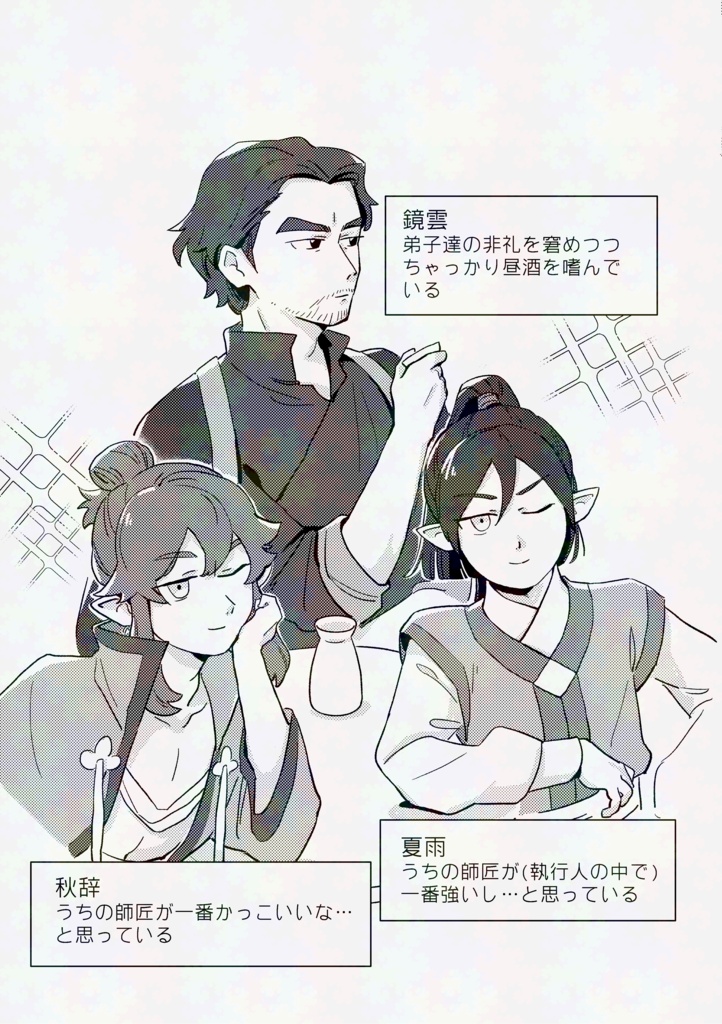 悠々閑々(オールキャラ師弟本)