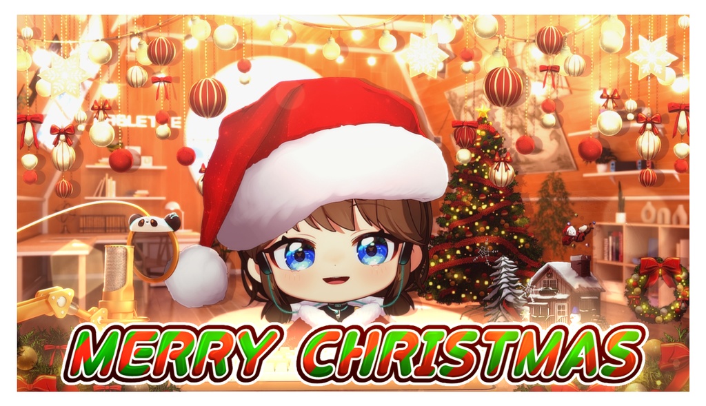 [Live2dアイテム / モデルアイテム] クリスマスアイテム / Christmas items