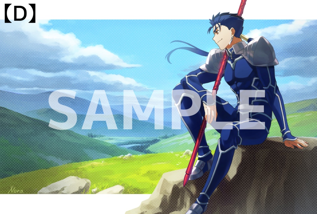 クー・フーリンポストカード(セット/単品)