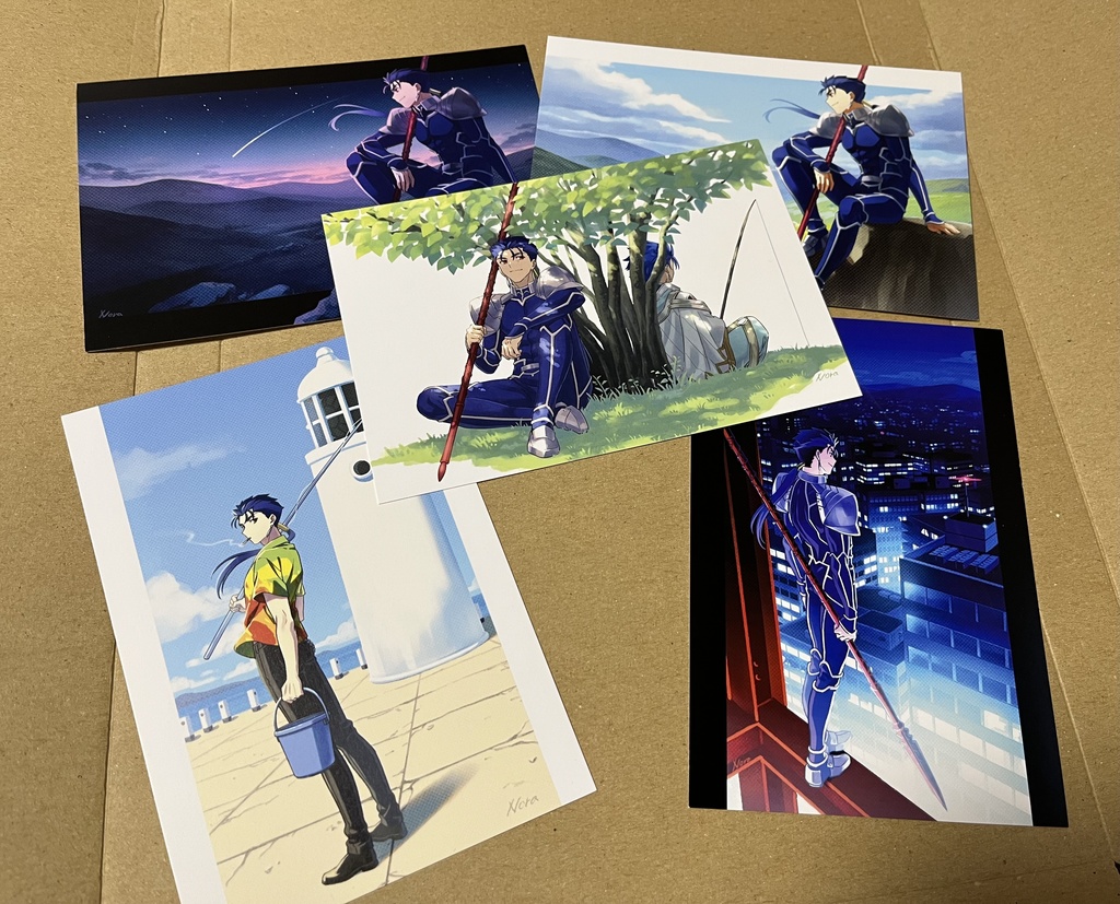 クー・フーリンポストカード(セット/単品)